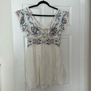 Free People babydoll dress/top